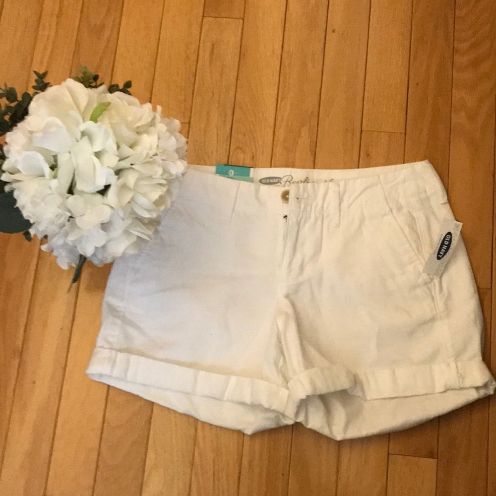 white shorts
